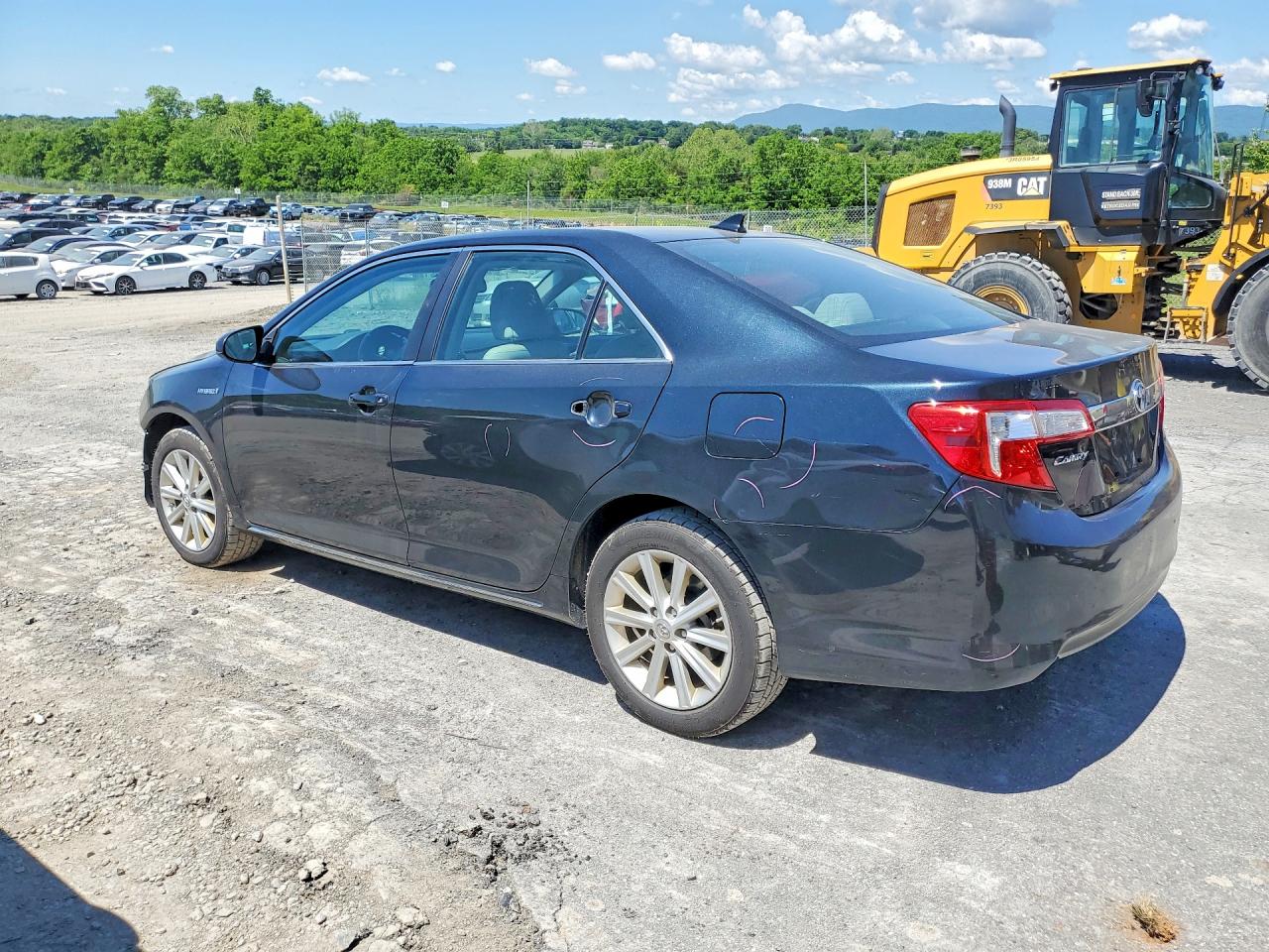 2014 Toyota Camry Hybrid Xle Black vin: 4T1BD1FK0EU104379