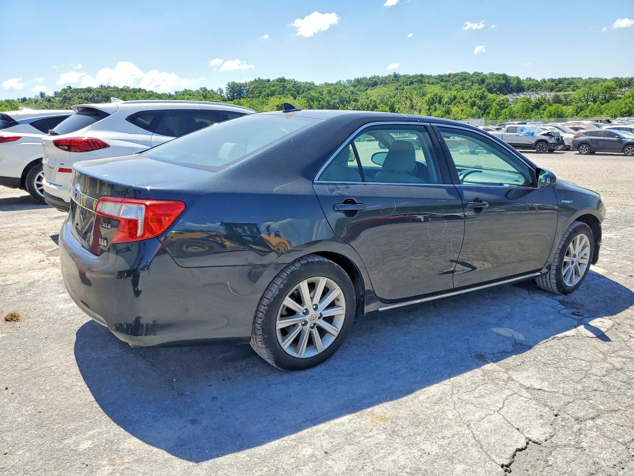 2014 Toyota Camry Hybrid Xle Black vin: 4T1BD1FK0EU104379