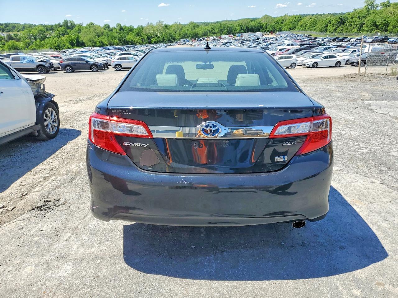 2014 Toyota Camry Hybrid Xle Black vin: 4T1BD1FK0EU104379