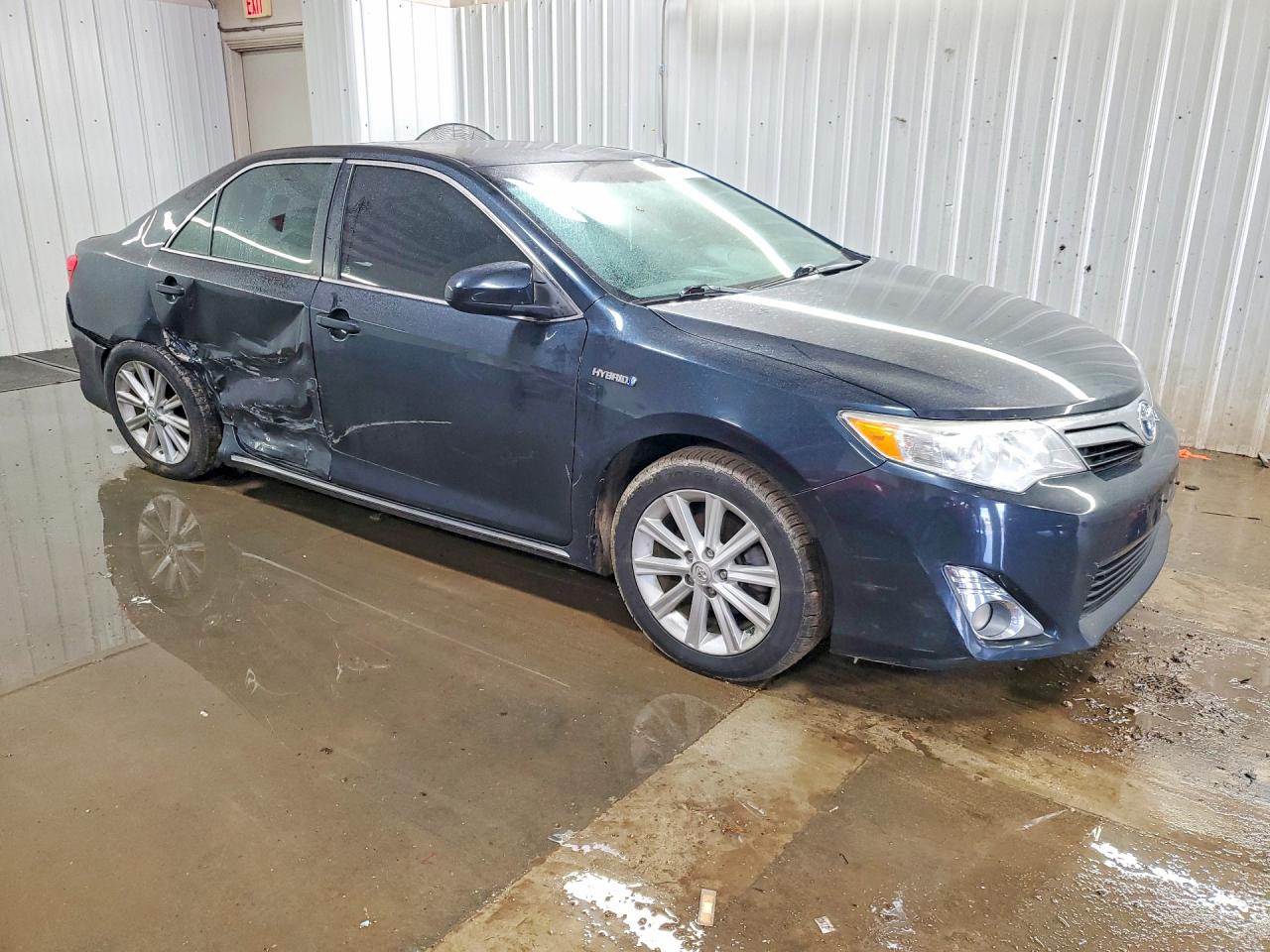 2014 Toyota Camry Hybrid Xle Black vin: 4T1BD1FK0EU107587