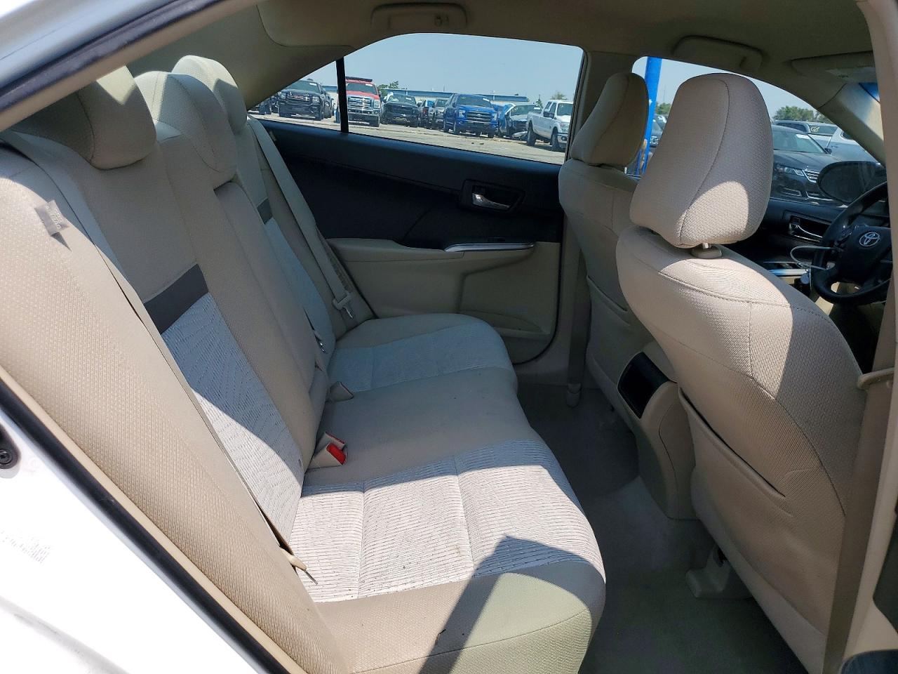 2014 Toyota Camry Hybrid Le Белый vin: 4T1BD1FK0EU108707