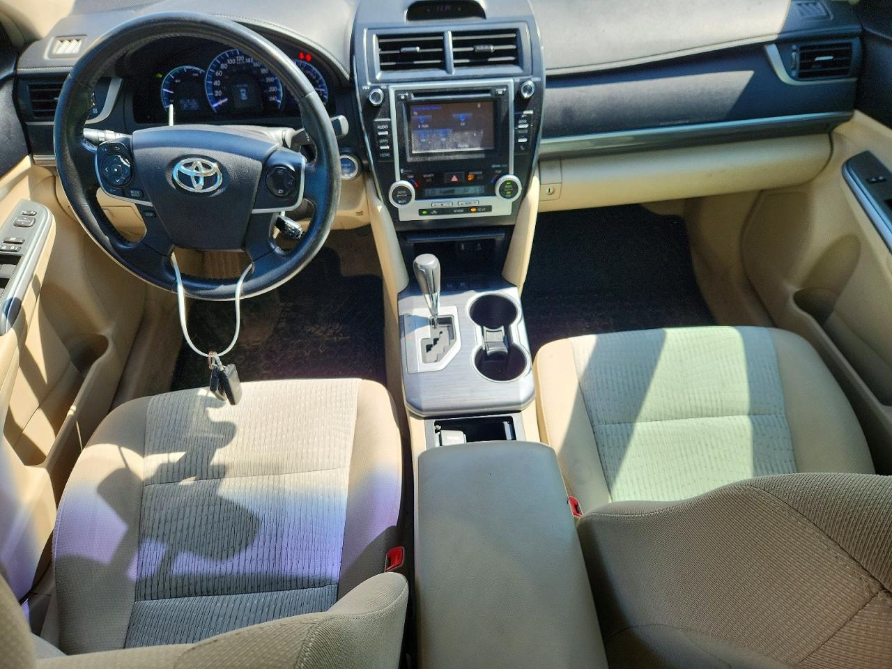 2014 Toyota Camry Hybrid Gray vin: 4T1BD1FK0EU116760