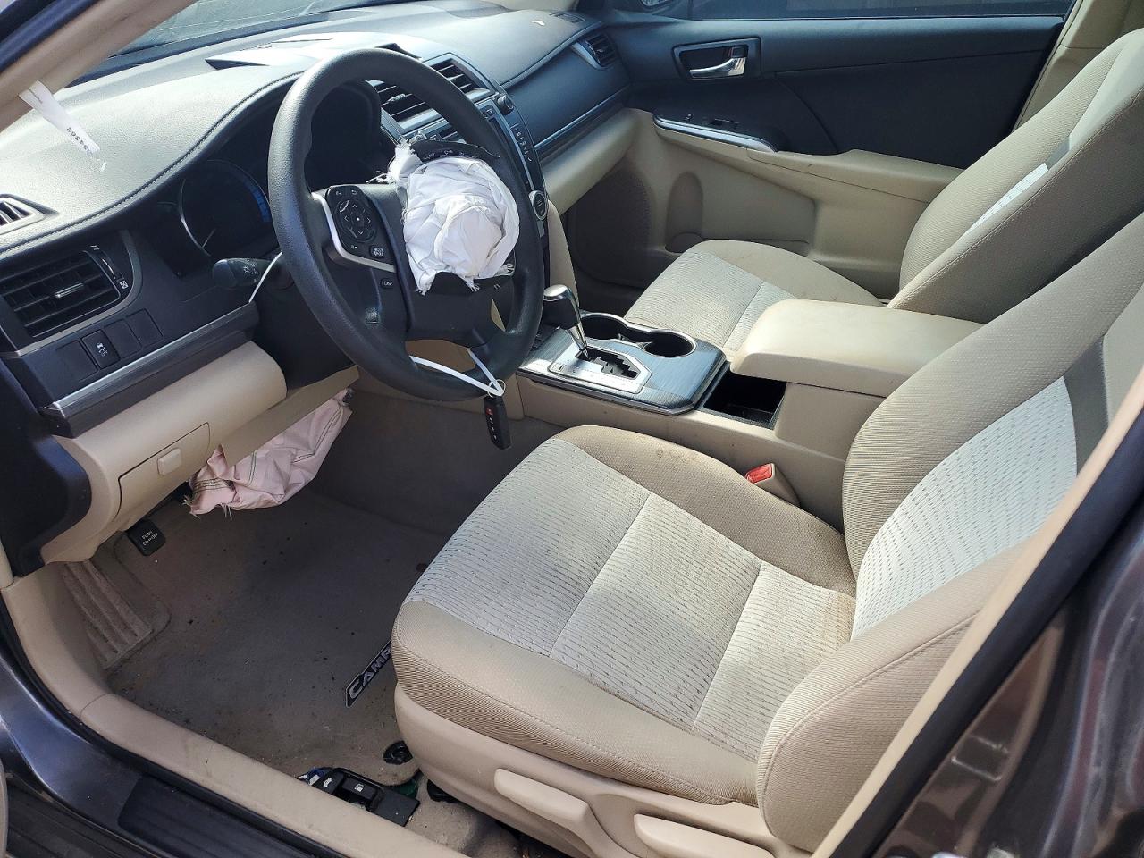 2014 Toyota Camry Hybrid Le Gray vin: 4T1BD1FK0EU134370