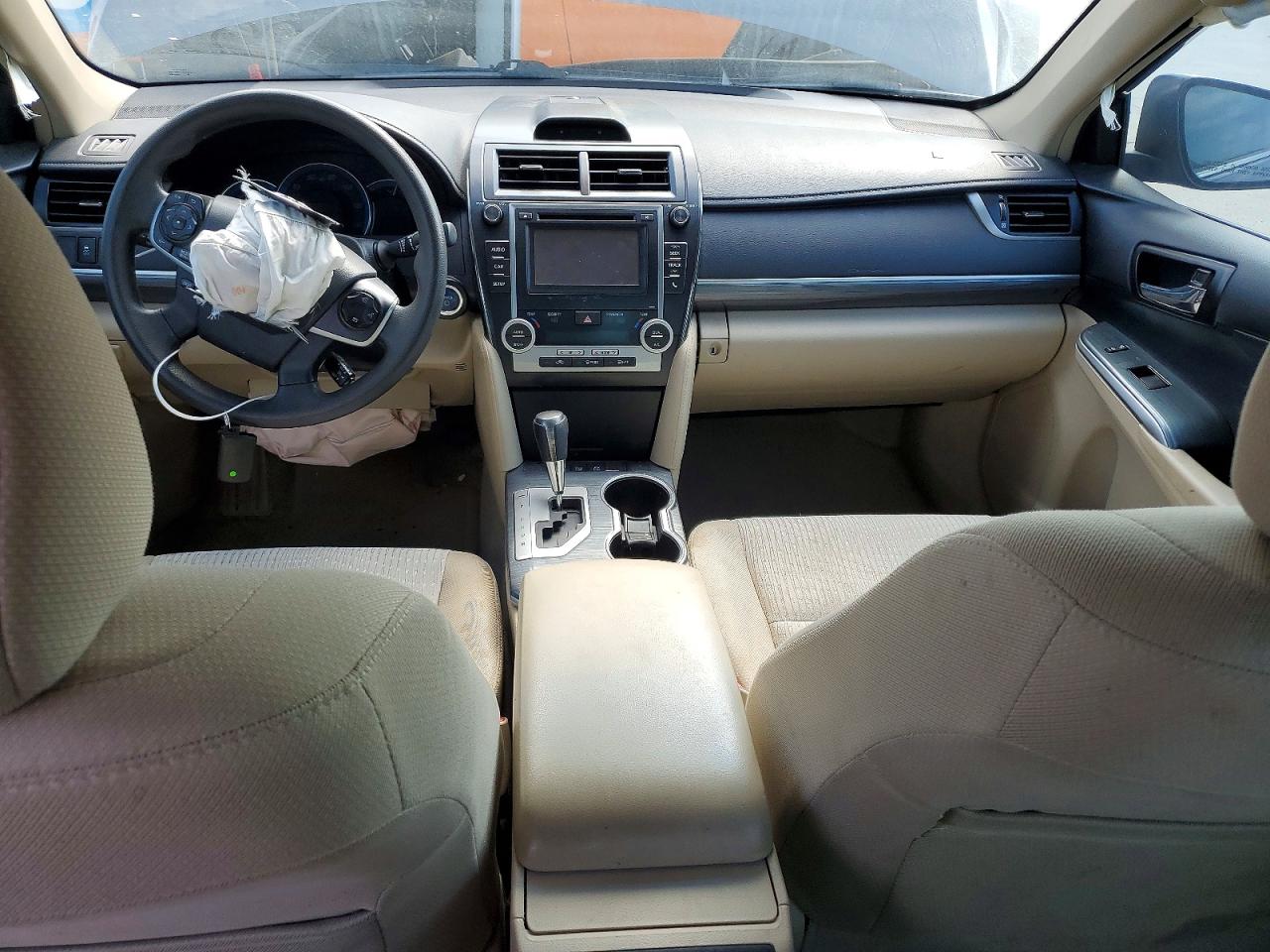 2014 Toyota Camry Hybrid Le Gray vin: 4T1BD1FK0EU134370