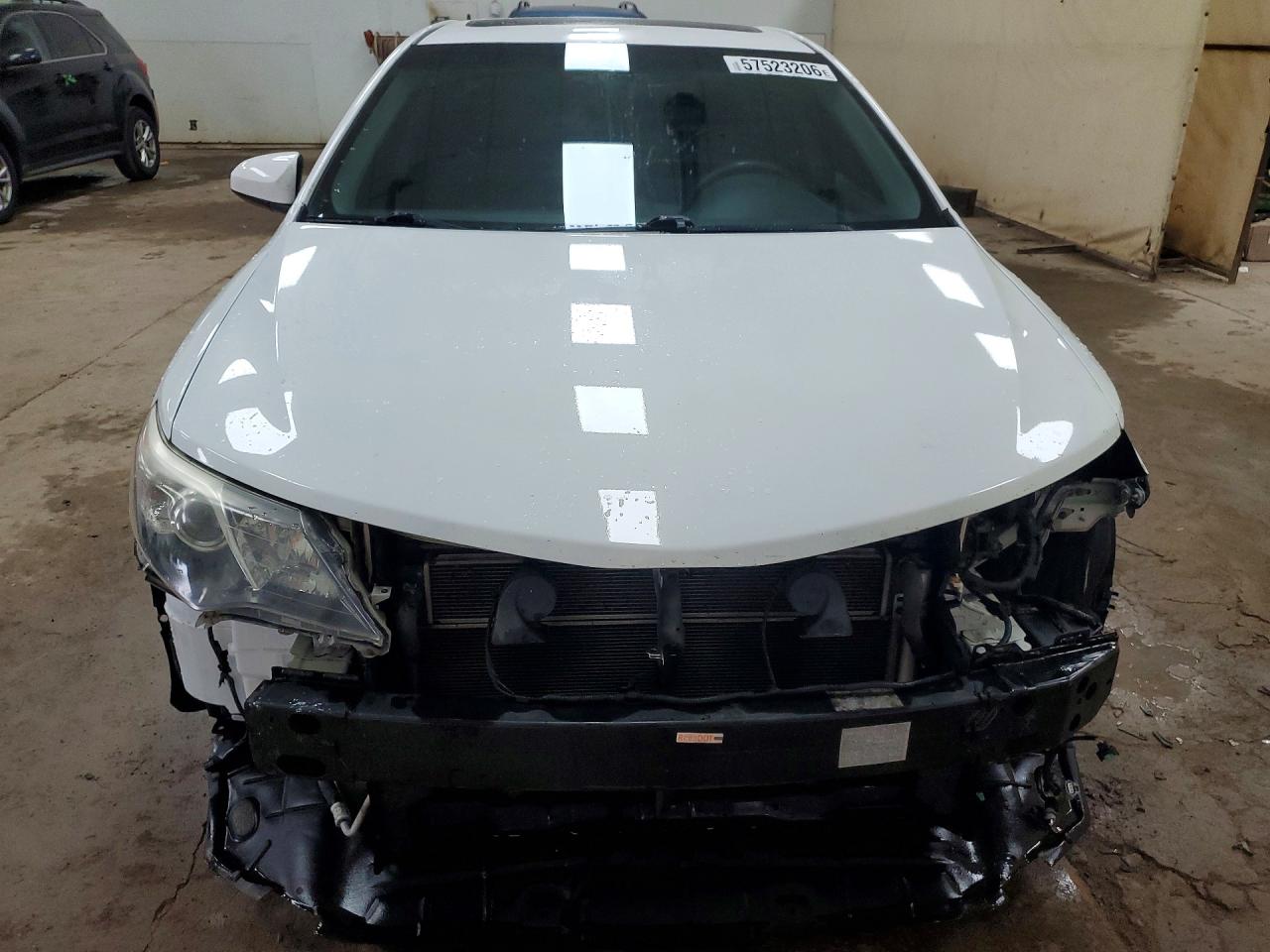 2014 Toyota Camry Hybrid Se White vin: 4T1BD1FK0EU137964