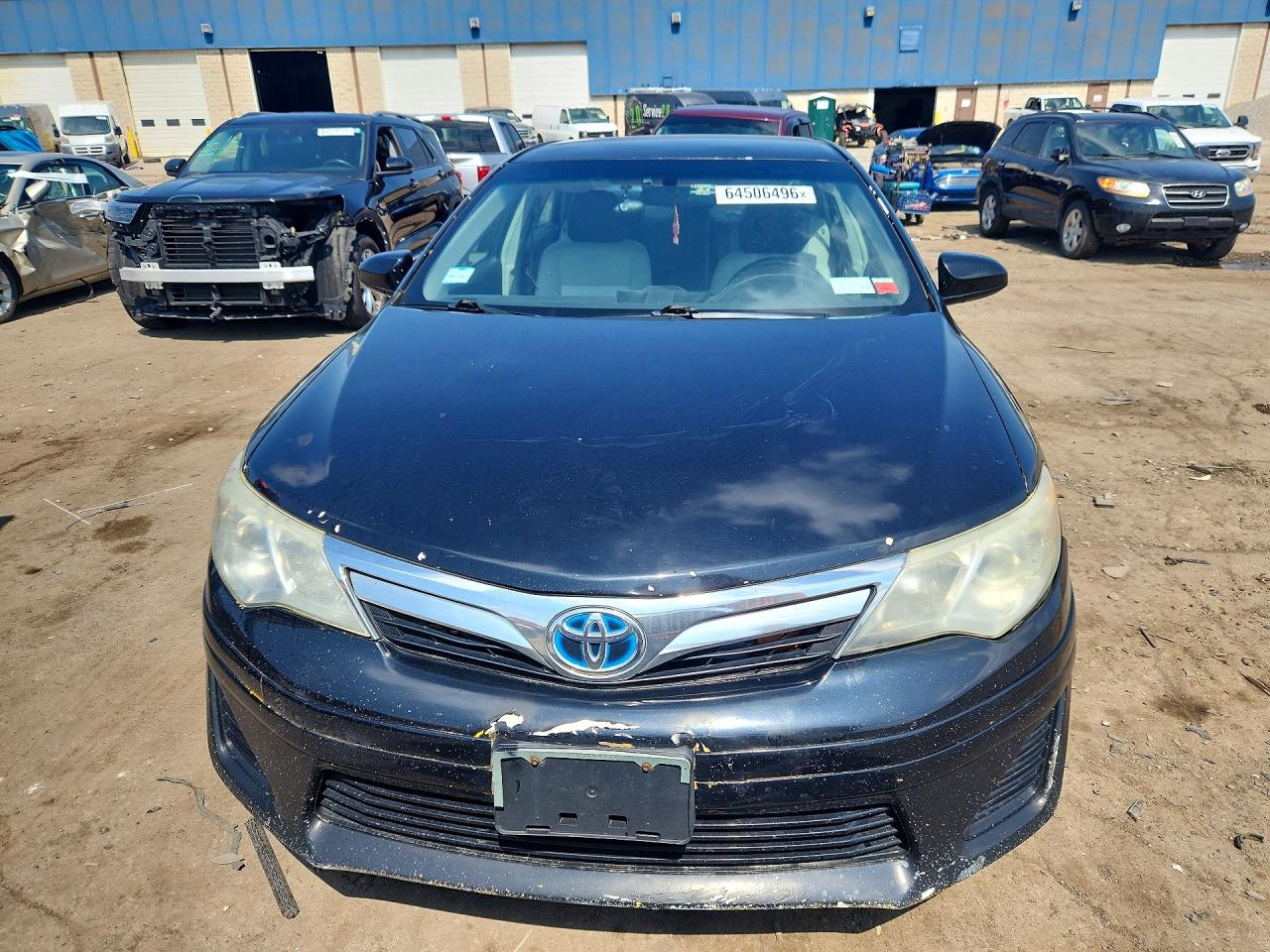 2014 Toyota Camry Hybrid Le Black vin: 4T1BD1FK0EU139875
