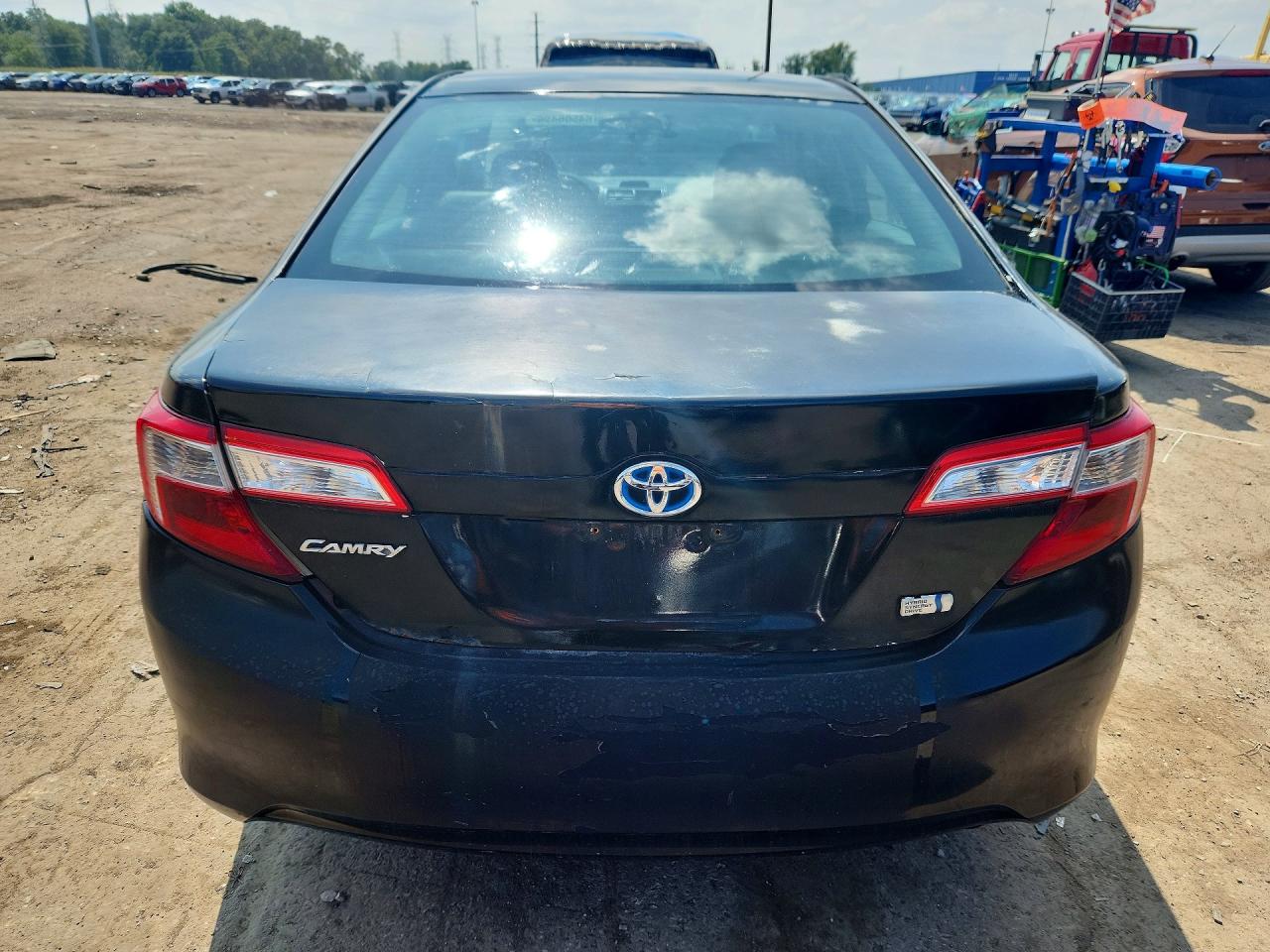 2014 Toyota Camry Hybrid Le Black vin: 4T1BD1FK0EU139875