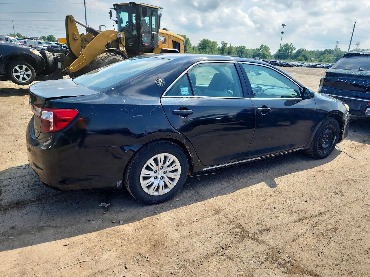 2014 Toyota Camry Hybrid Le Black vin: 4T1BD1FK0EU139875