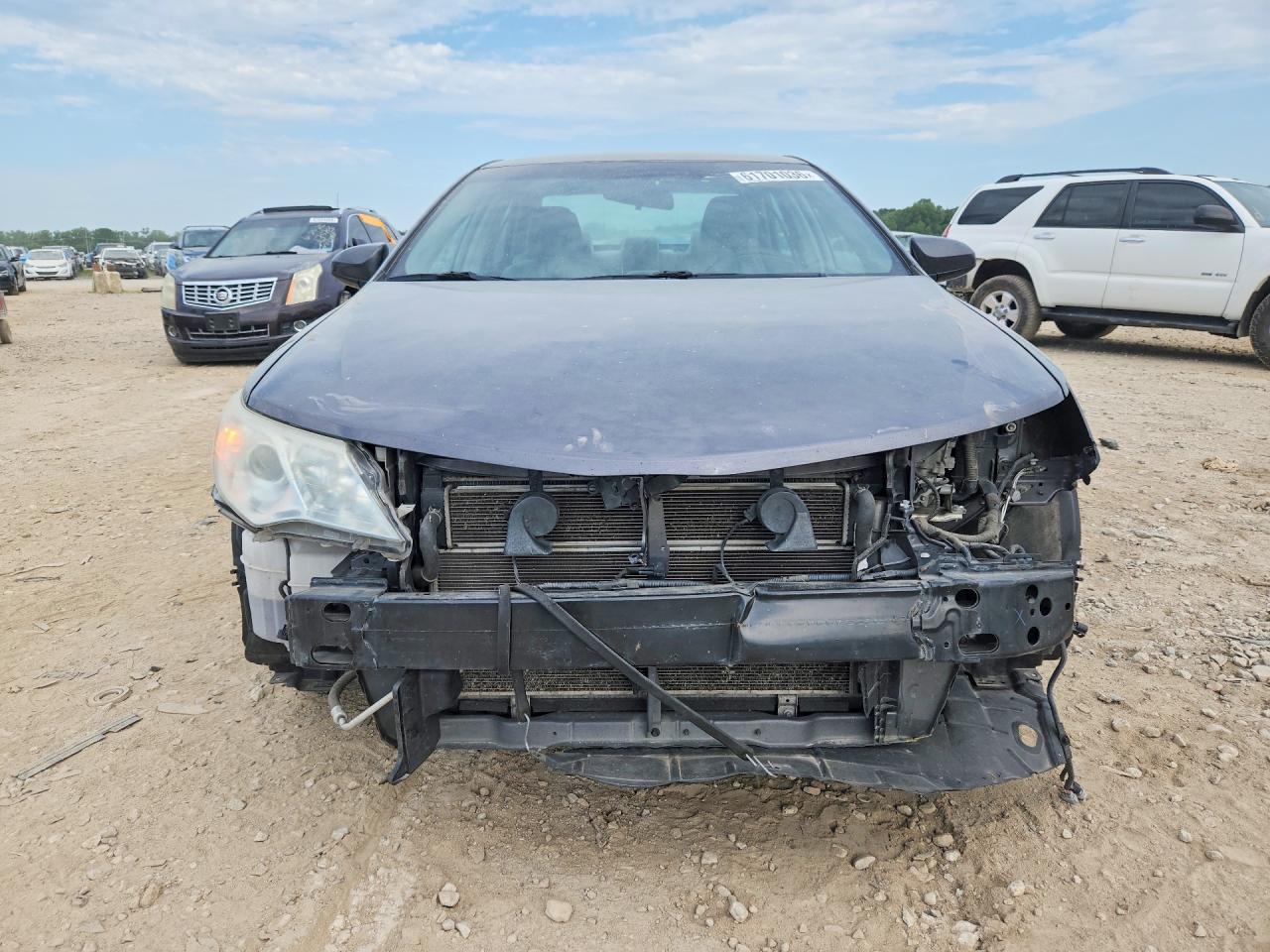 2014 Toyota Camry Hybrid Le Серый vin: 4T1BD1FK0EU140220