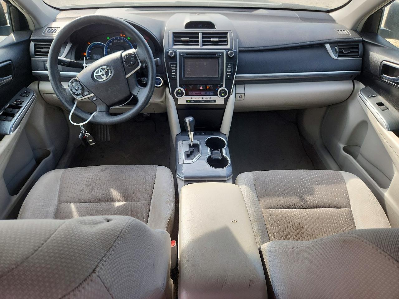 2014 Toyota Camry Hybrid Le Серый vin: 4T1BD1FK0EU140220