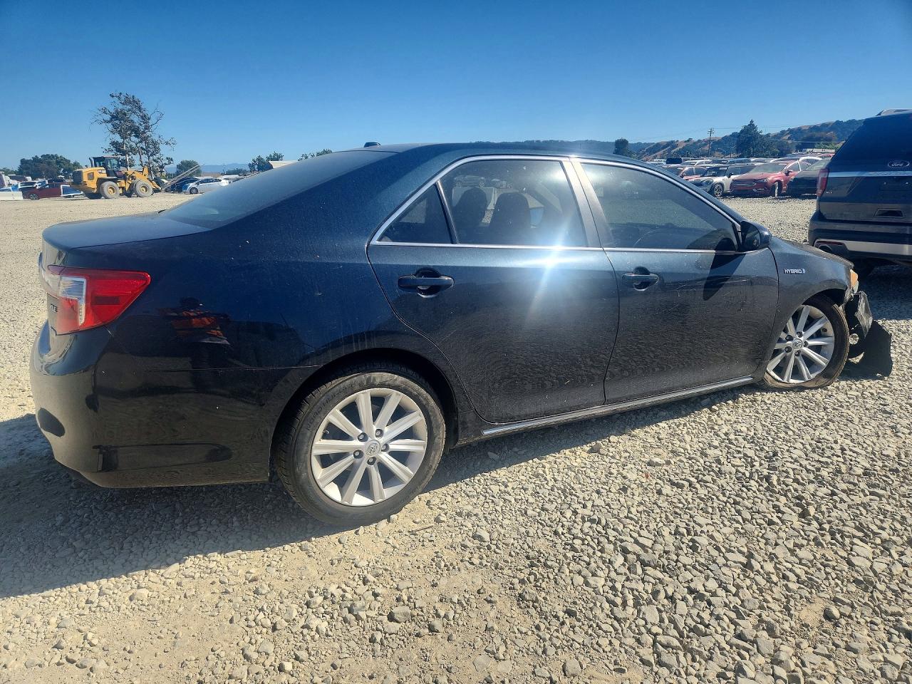 2014 Toyota Camry Hybrid Xle Black vin: 4T1BD1FK0EU140346