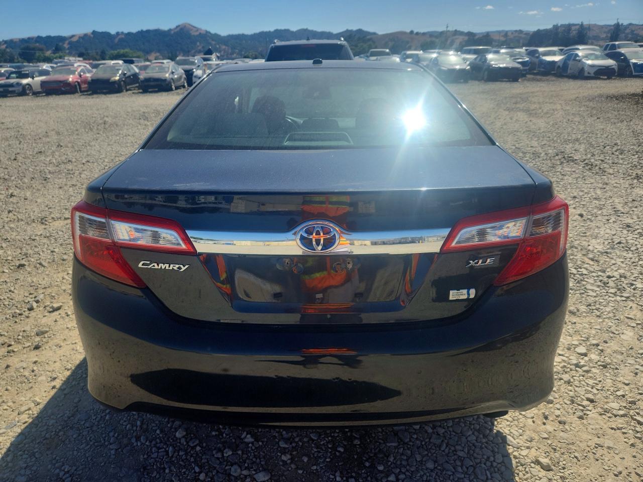2014 Toyota Camry Hybrid Xle Black vin: 4T1BD1FK0EU140346