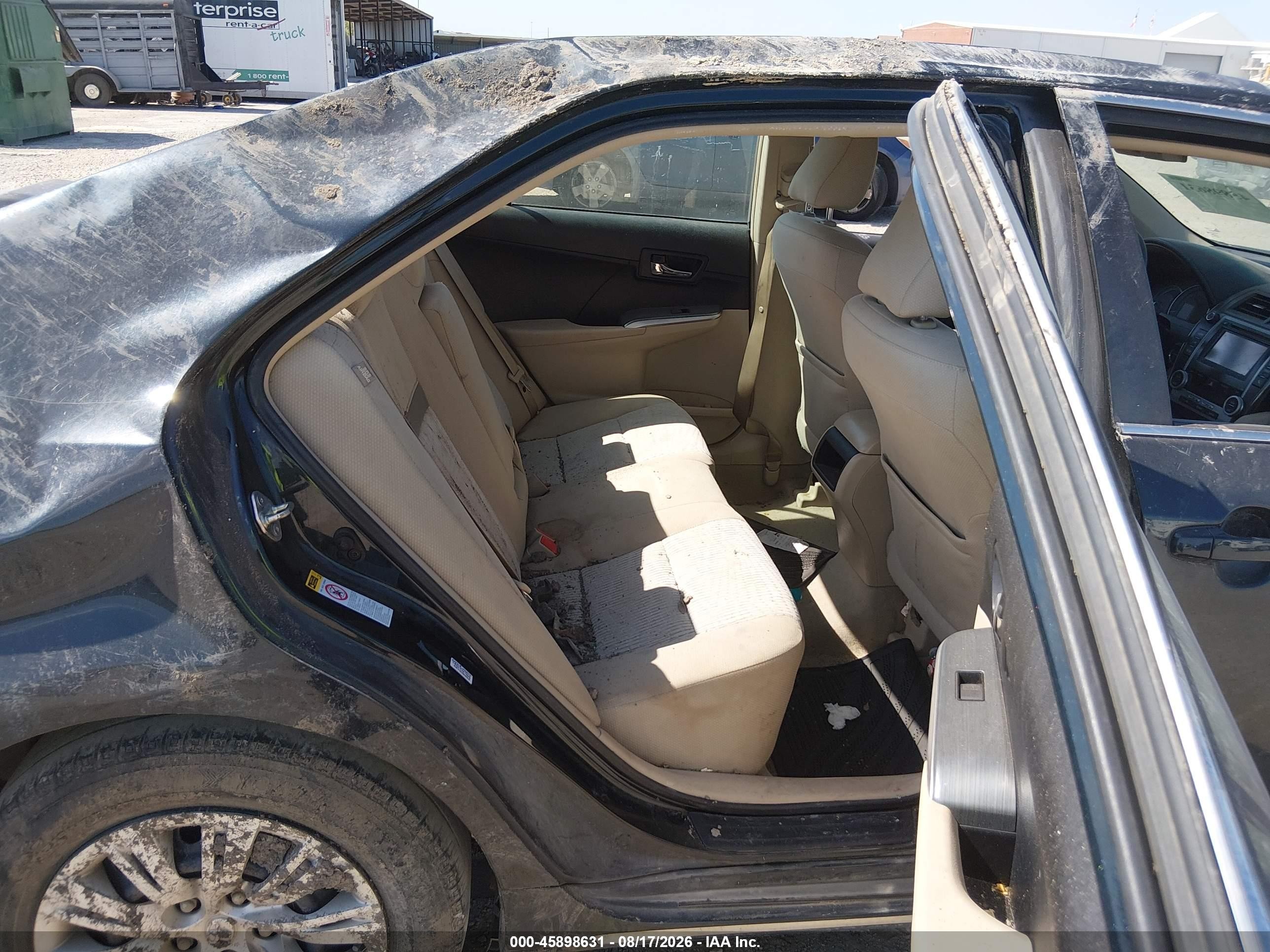 2014 Toyota Camry Hybrid Le Blue vin: 4T1BD1FK0EU141352