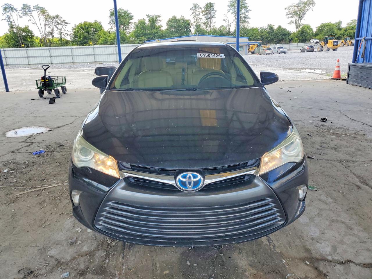2015 Toyota Camry Hybrid Le Black vin: 4T1BD1FK0FU144401