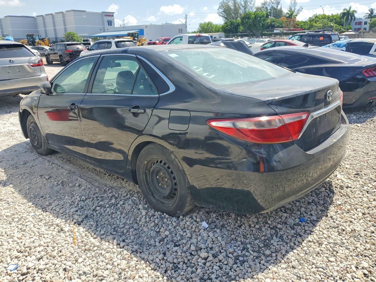 2015 Toyota Camry Hybrid Le Черный vin: 4T1BD1FK0FU150036
