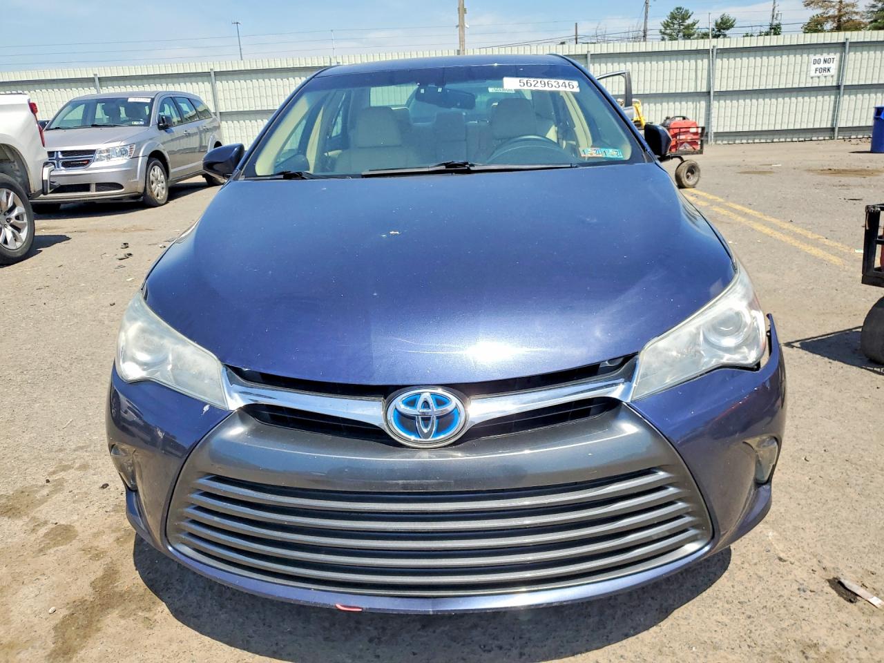 2015 Toyota Camry Hybrid Xle Blue vin: 4T1BD1FK0FU150294