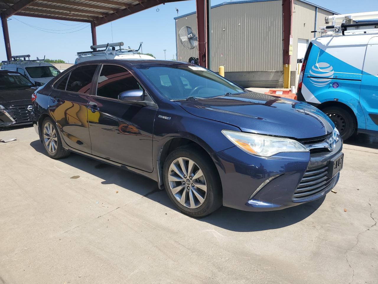 2015 Toyota Camry Hybrid Xle Blue vin: 4T1BD1FK0FU151977 Damage: Right Front Fender, Dent(S) W/ Paint Dmg, 1 To 2 Inches