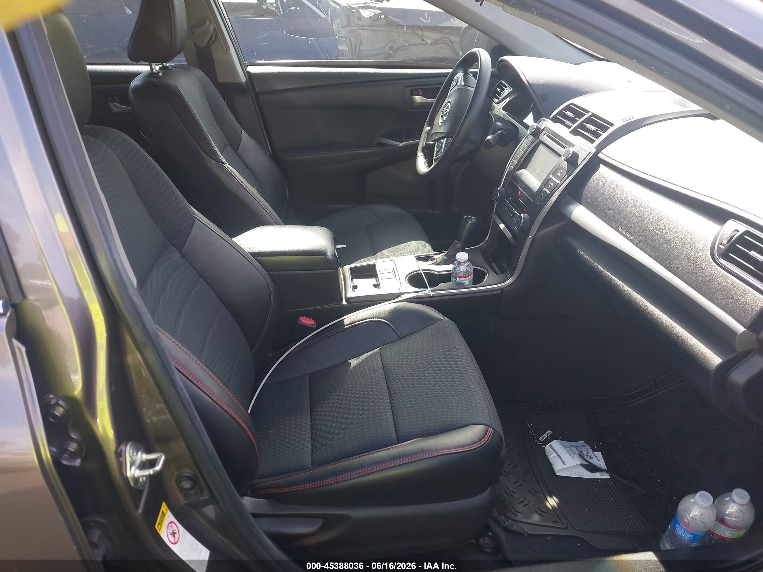 2015 Toyota Camry Hybrid Se Gray vin: 4T1BD1FK0FU164969