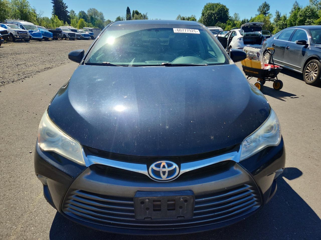 2015 Toyota Camry Hybrid Le Charcoal vin: 4T1BD1FK0FU165927