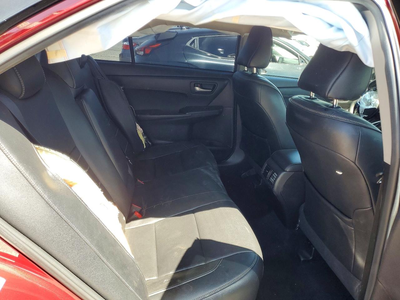 2015 Toyota Camry Hybrid Xle Red vin: 4T1BD1FK0FU166110
