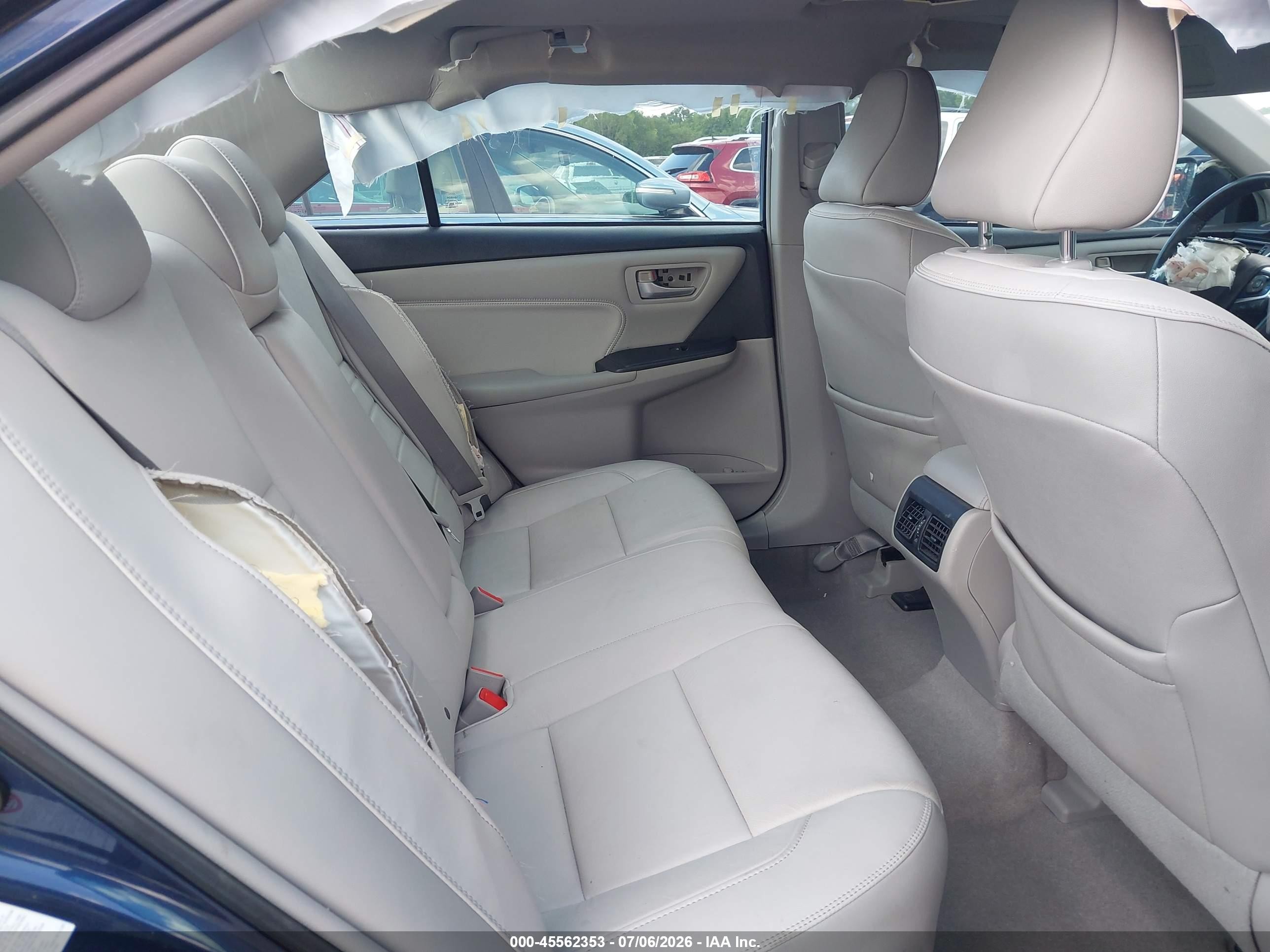 2015 Toyota Camry Hybrid Xle Dark Blue vin: 4T1BD1FK0FU176183