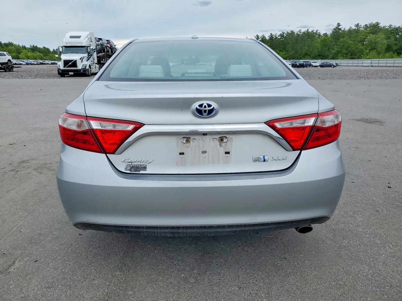 2017 Toyota Camry Hybrid Xle Серебряный vin: 4T1BD1FK0HU200923