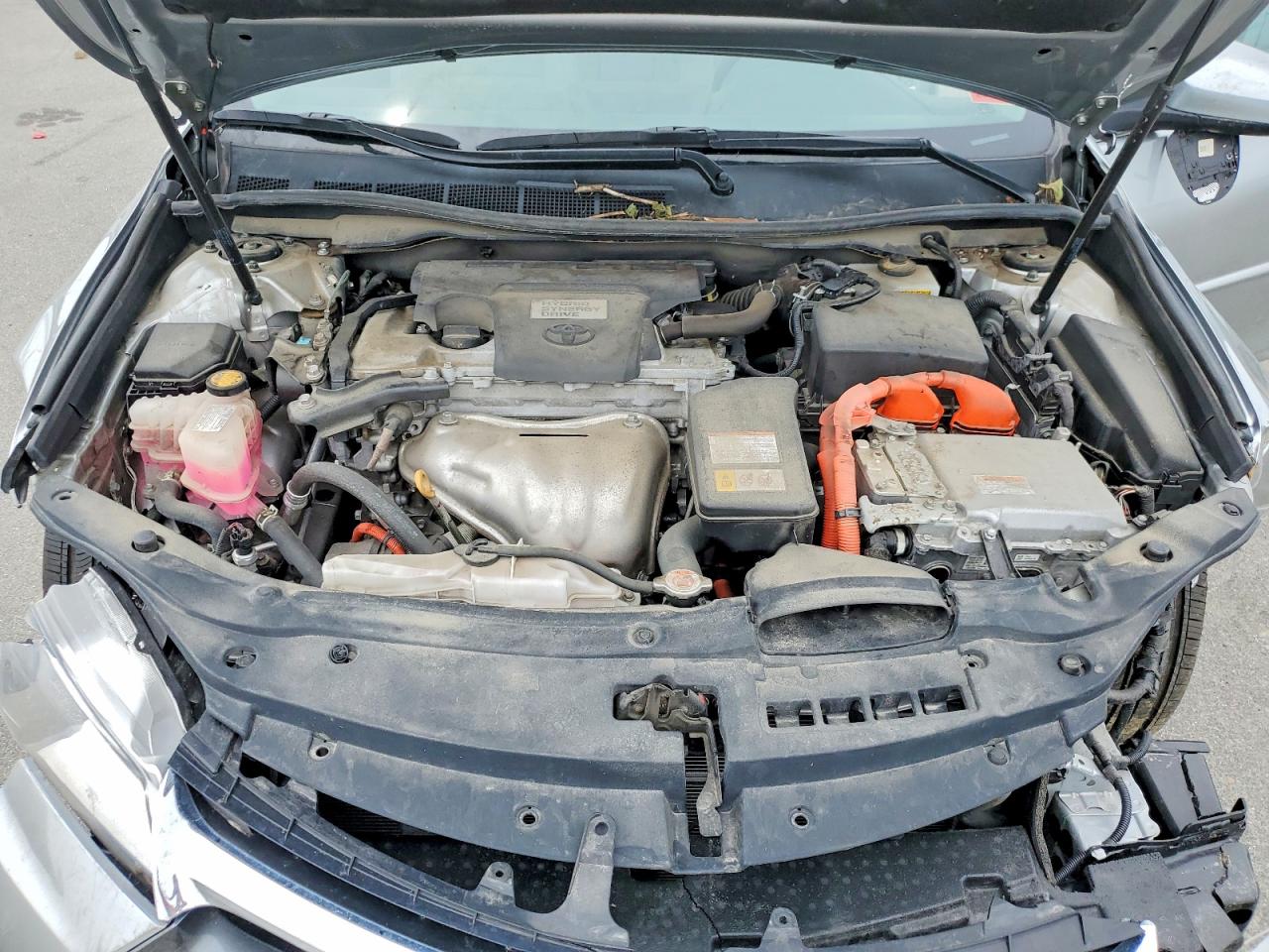 2017 Toyota Camry Hybrid Xle Серебряный vin: 4T1BD1FK0HU200923
