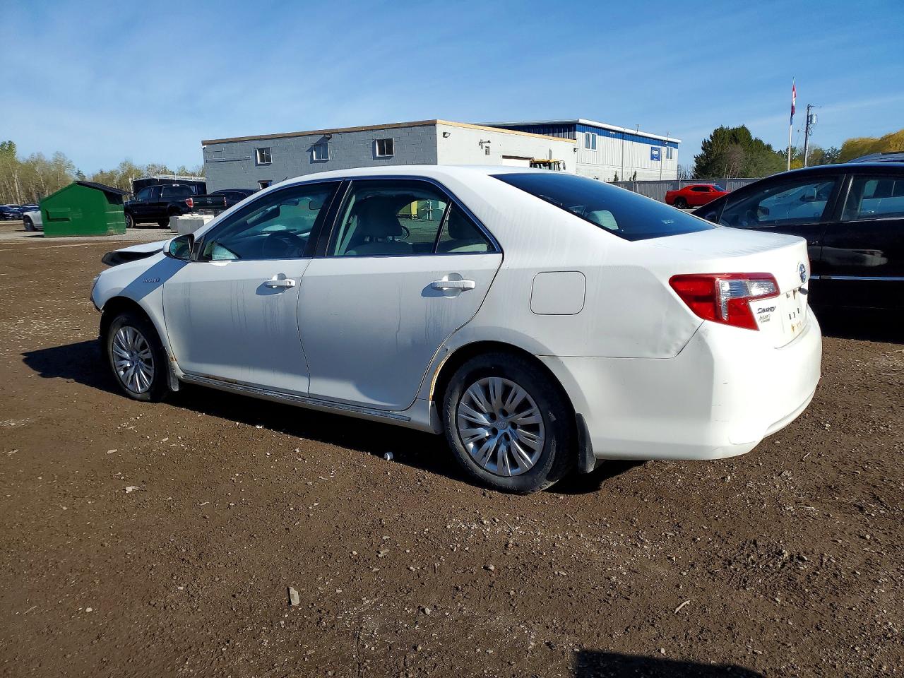 2012 Toyota Camry-le White vin: 4T1BD1FK1CU005244