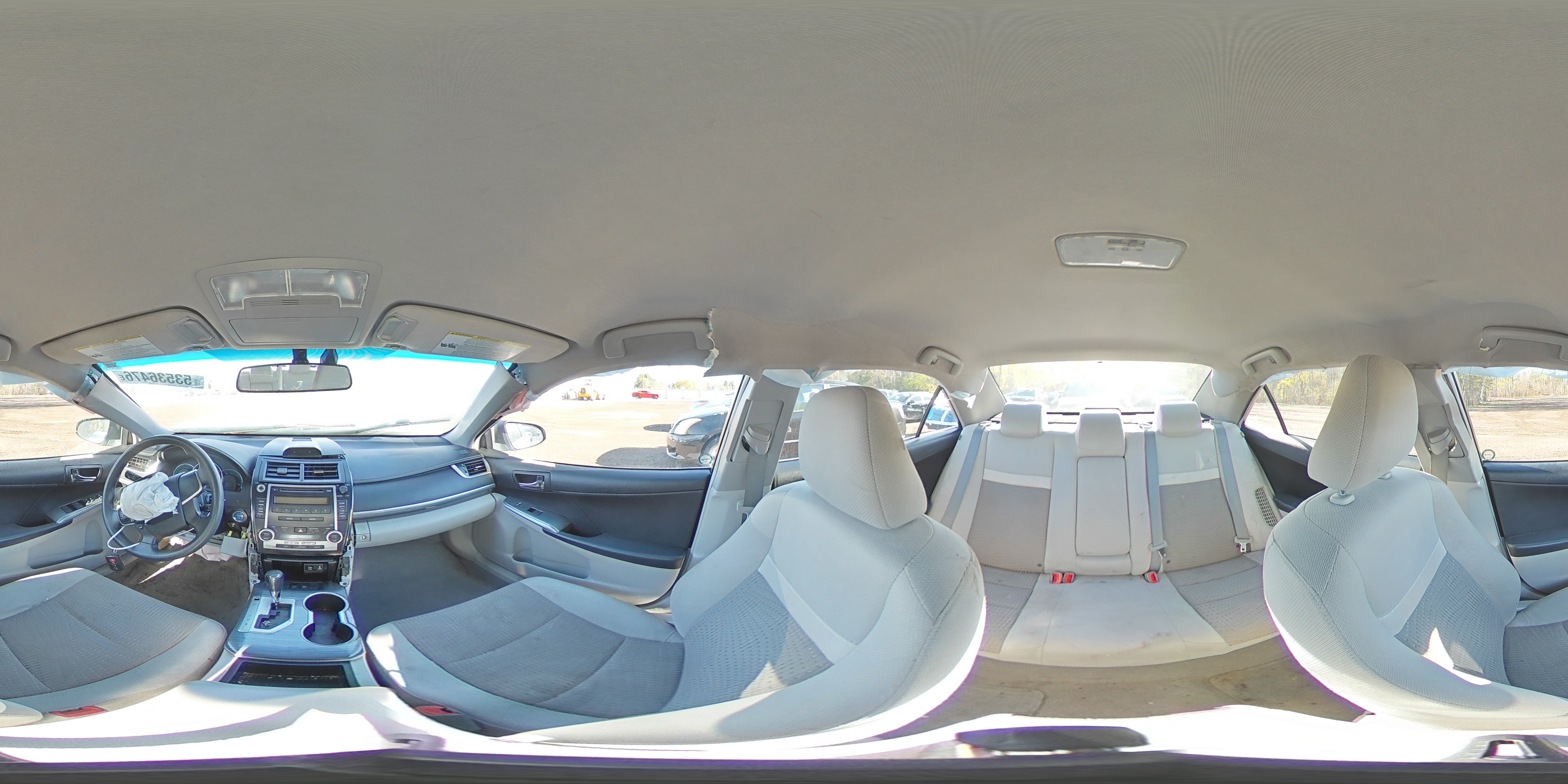 2012 Toyota Camry-le White vin: 4T1BD1FK1CU005244