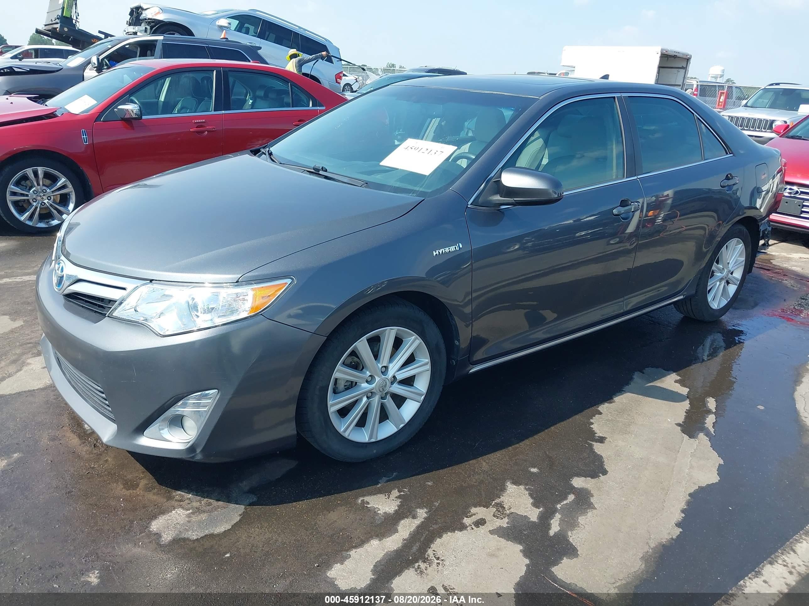 2012 Toyota Camry Hybrid Xle Silver vin: 4T1BD1FK1CU006474