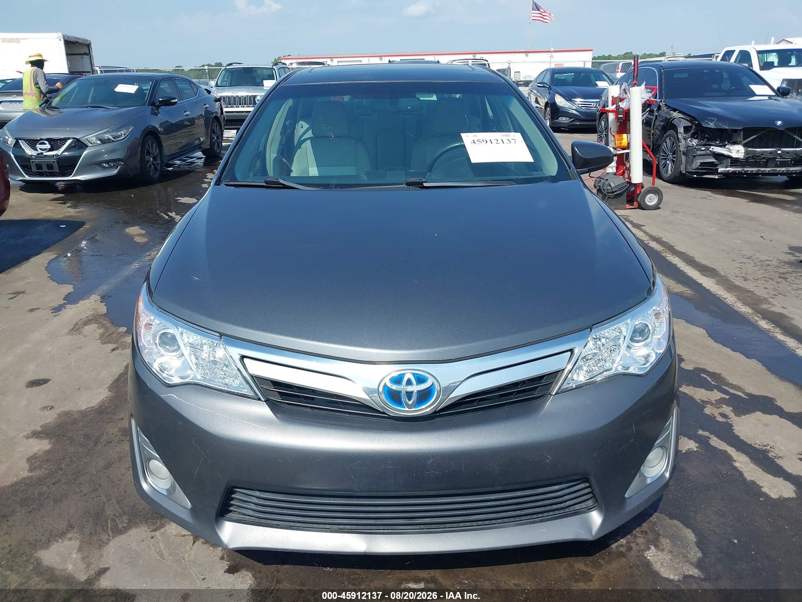 2012 Toyota Camry Hybrid Xle Silver vin: 4T1BD1FK1CU006474