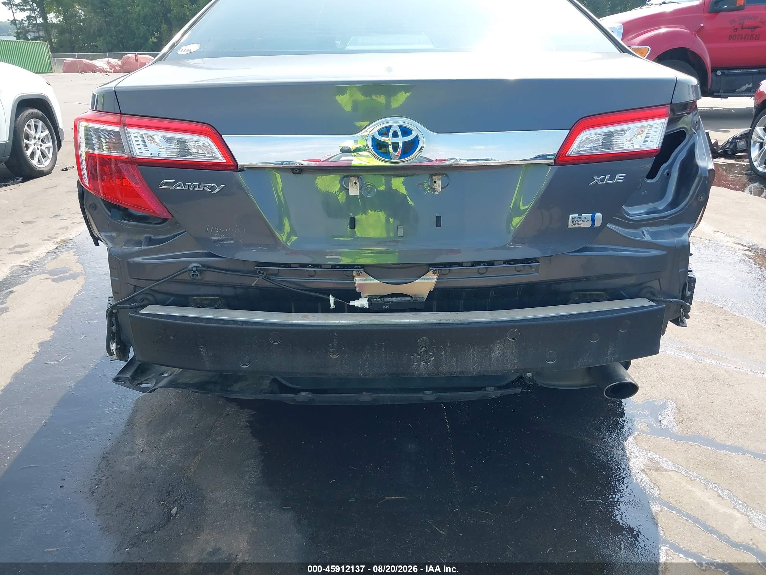 2012 Toyota Camry Hybrid Xle Silver vin: 4T1BD1FK1CU006474