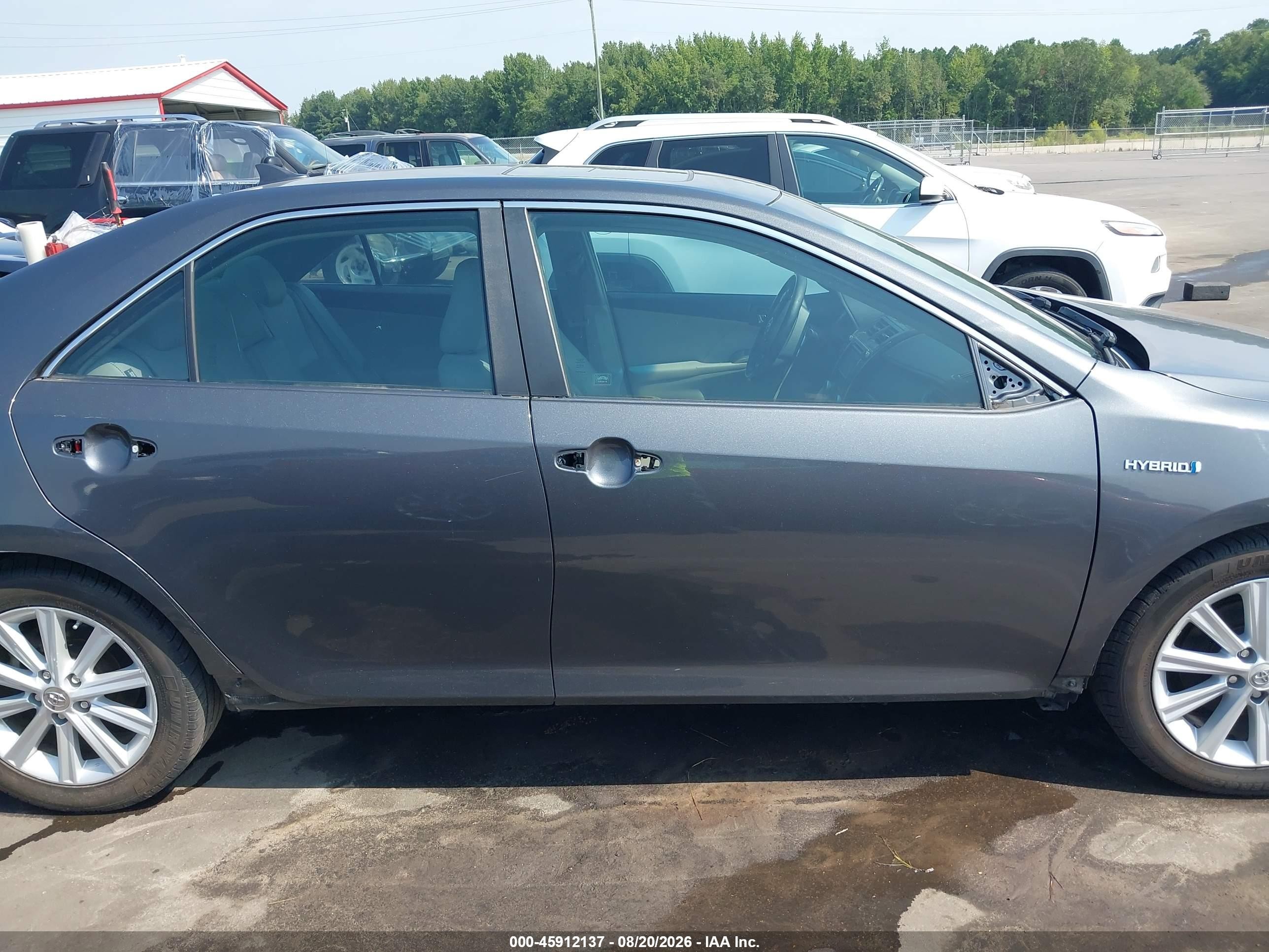 2012 Toyota Camry Hybrid Xle Silver vin: 4T1BD1FK1CU006474