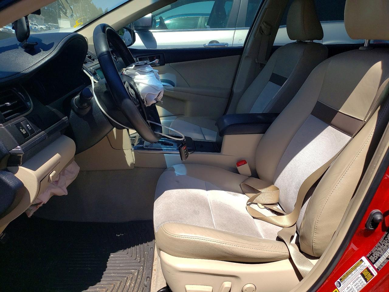 2012 Toyota Camry Hybrid Xle Красный vin: 4T1BD1FK1CU013134