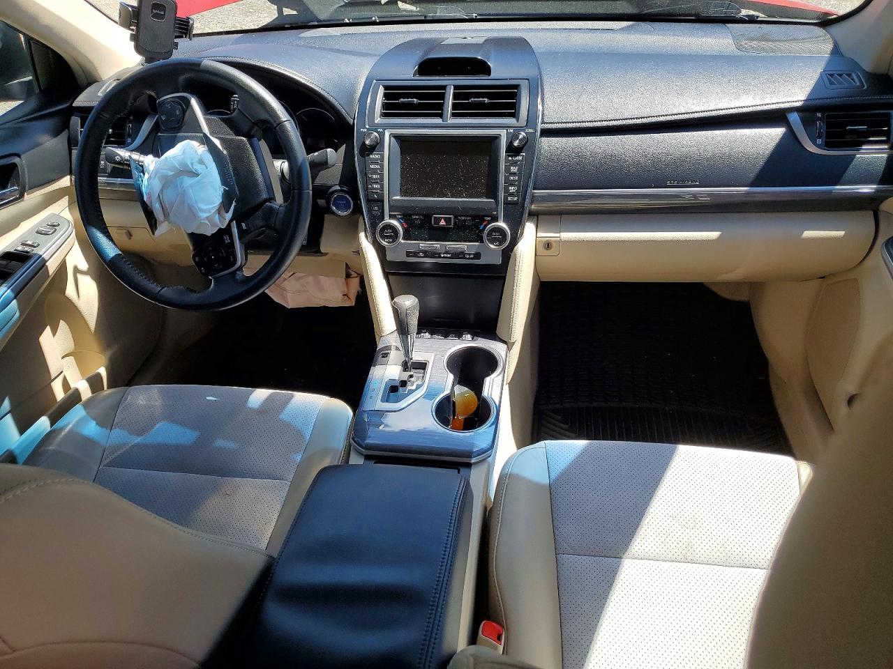 2012 Toyota Camry Hybrid Xle Красный vin: 4T1BD1FK1CU013134