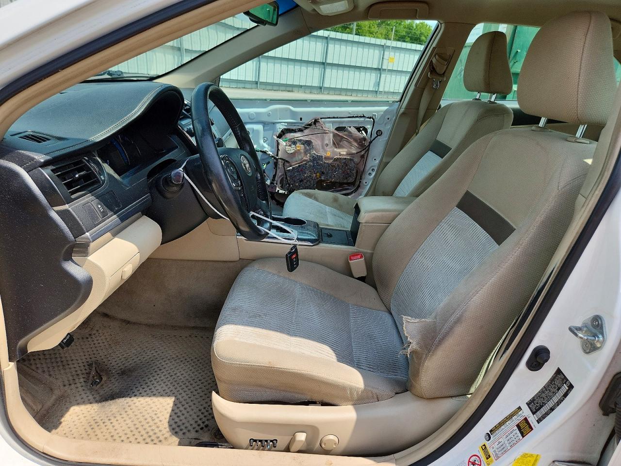 2012 Toyota Camry Hybrid Xle Белый vin: 4T1BD1FK1CU026188