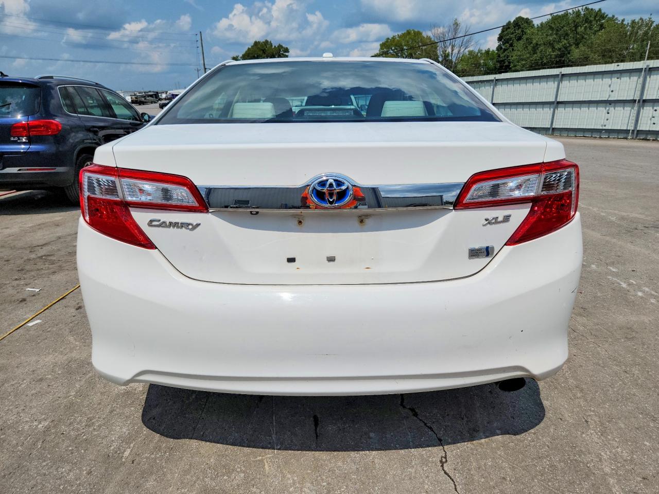 2012 Toyota Camry Hybrid Xle Белый vin: 4T1BD1FK1CU026188