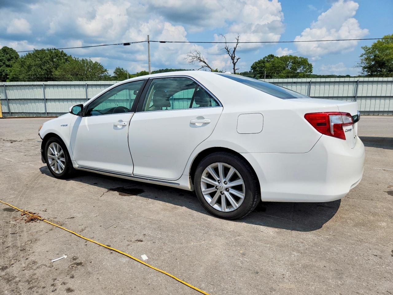 2012 Toyota Camry Hybrid Xle Белый vin: 4T1BD1FK1CU026188
