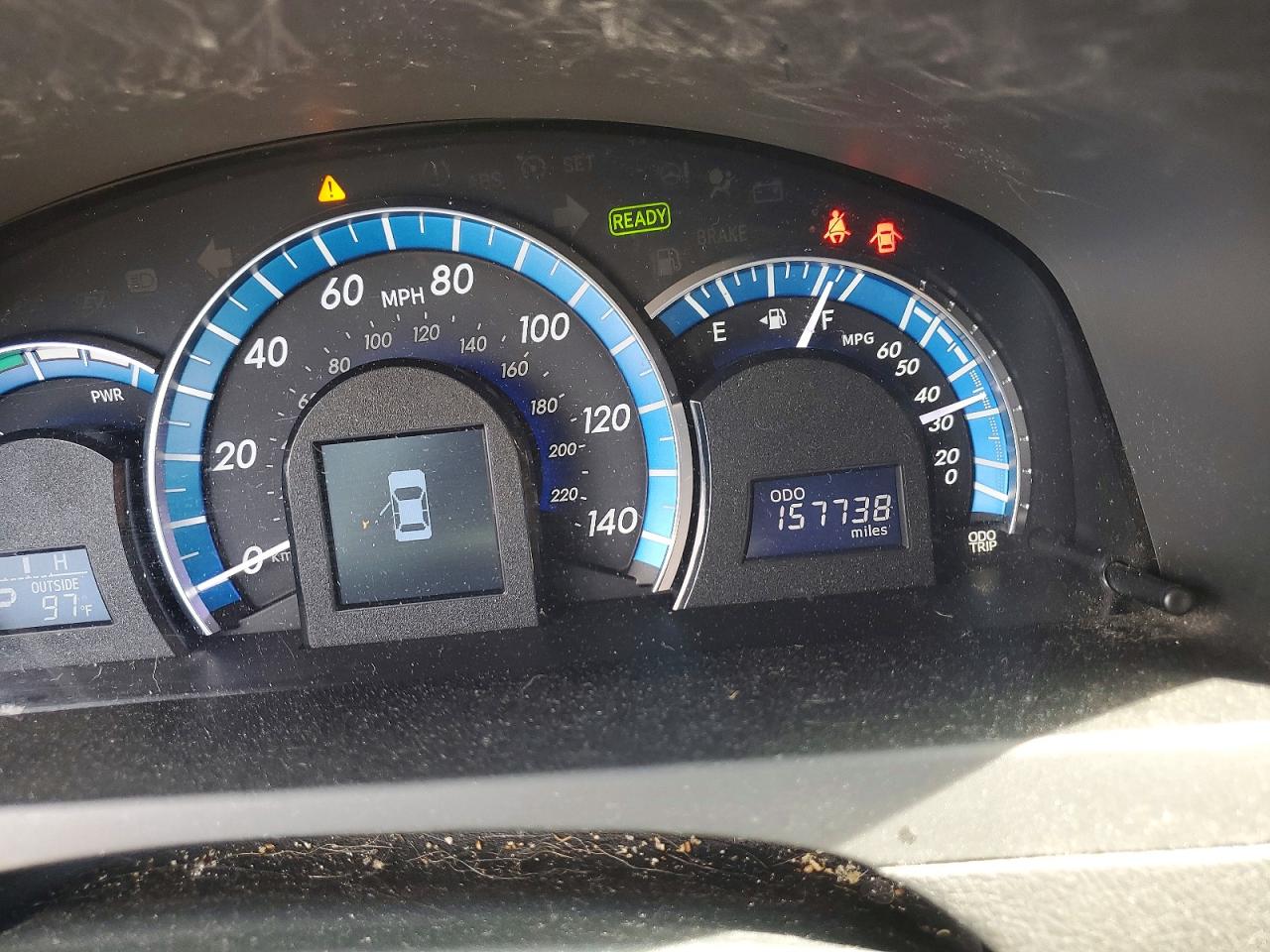 2012 Toyota Camry Hybrid Xle Серебряный vin: 4T1BD1FK1CU031438