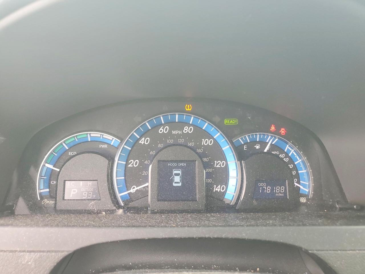 2012 Toyota Camry Hybrid Xle Угольный vin: 4T1BD1FK1CU033576