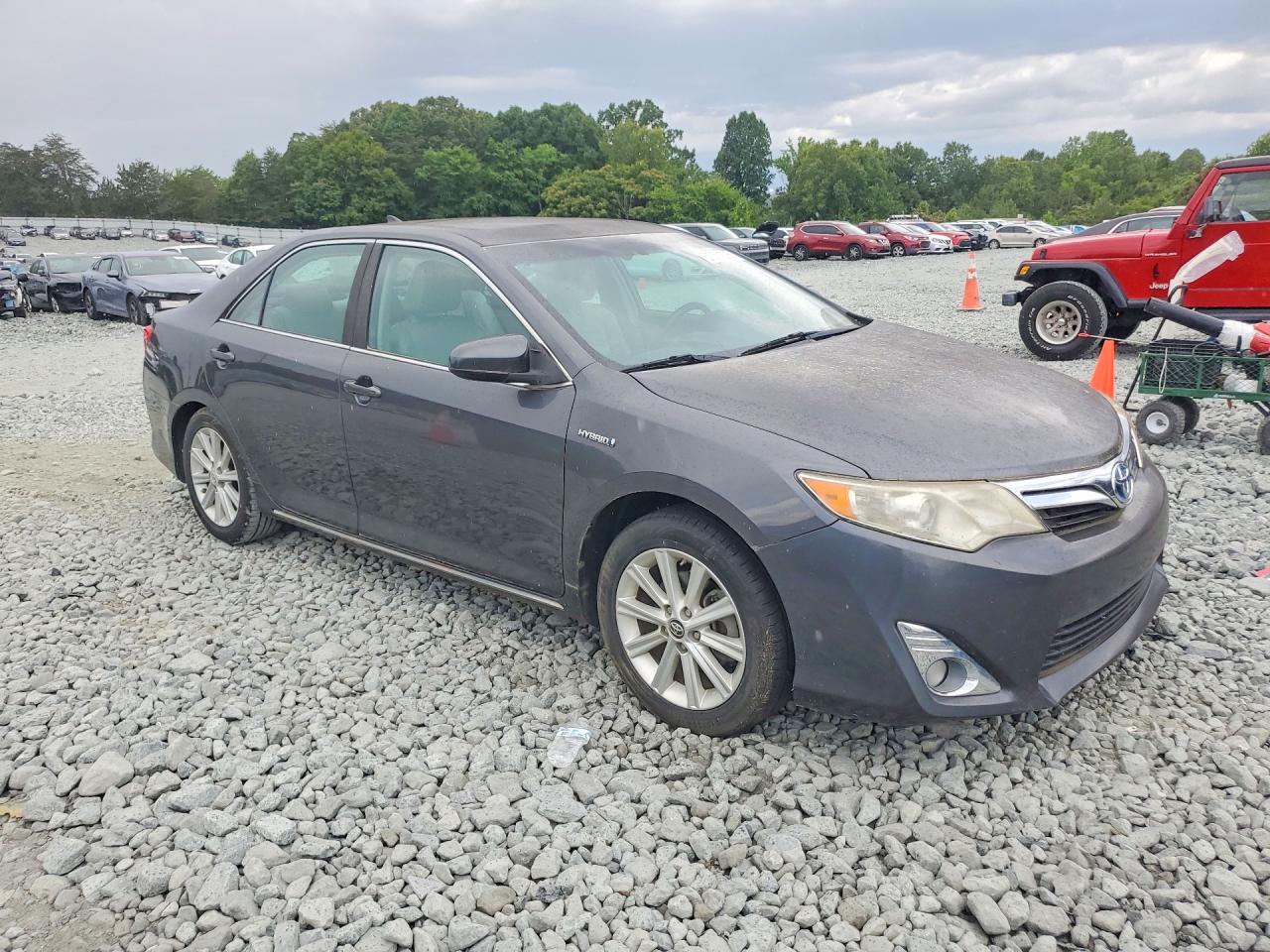 2012 Toyota Camry Hybrid Xle Угольный vin: 4T1BD1FK1CU033576