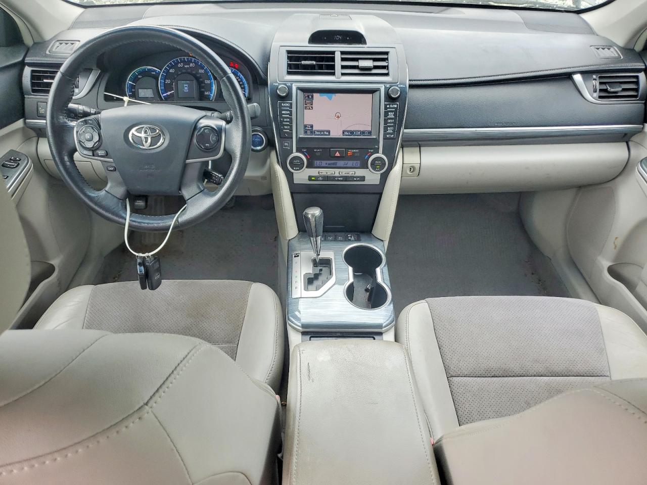 2012 Toyota Camry Hybrid Xle Угольный vin: 4T1BD1FK1CU033576