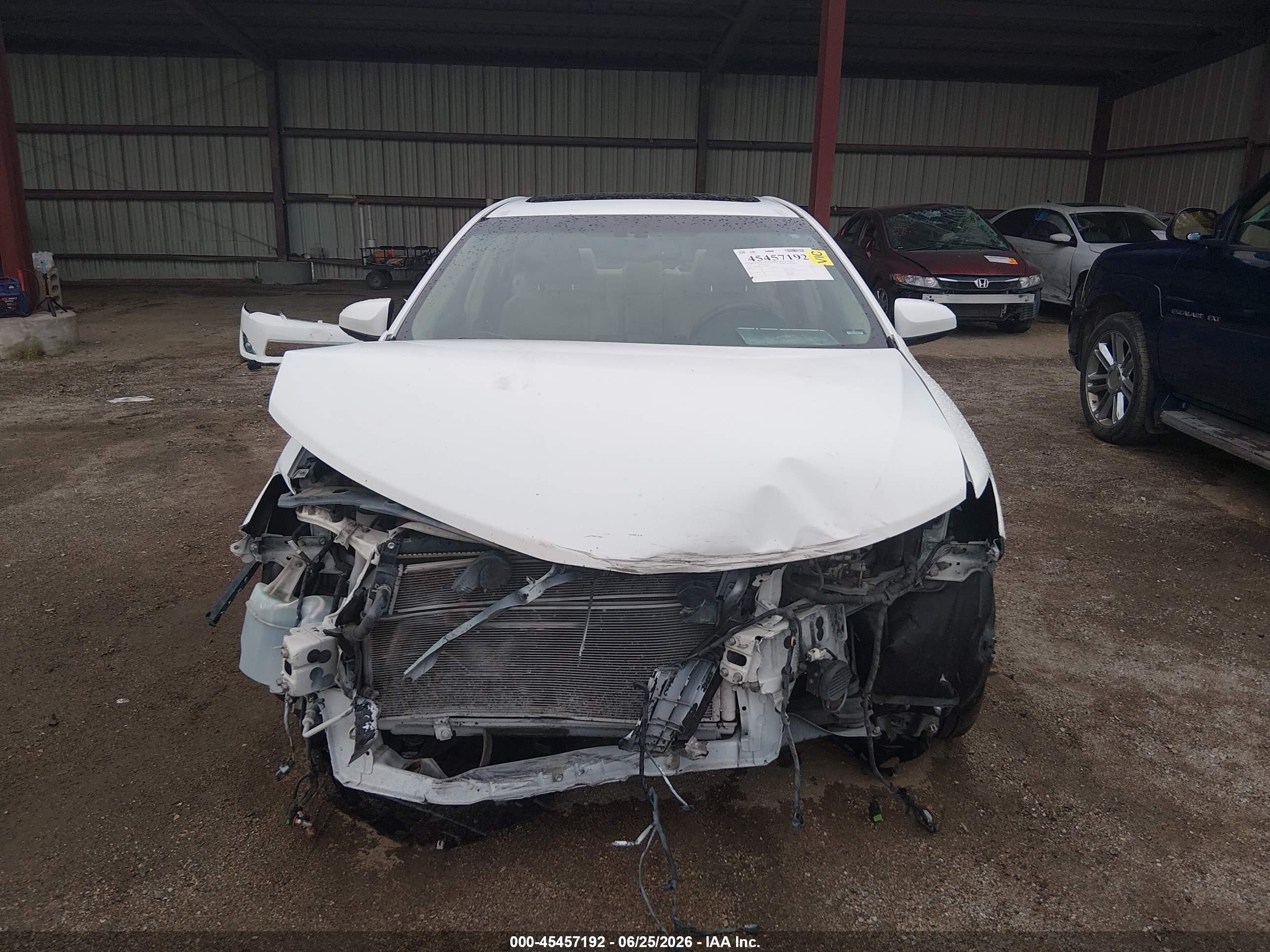 2012 Toyota Camry Hybrid Xle White vin: 4T1BD1FK1CU034677