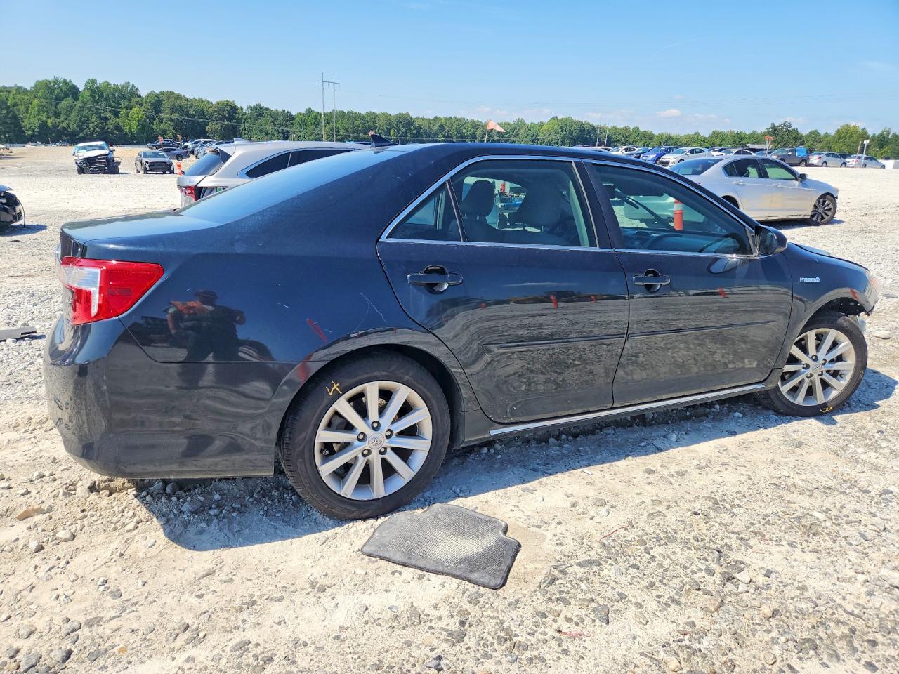 2012 Toyota Camry Hybrid Xle Black vin: 4T1BD1FK1CU035392