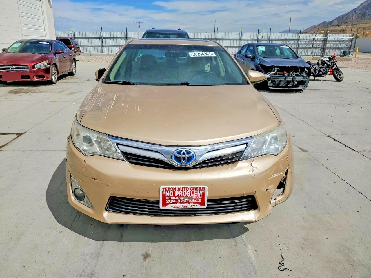 2012 Toyota Camry Hybrid Xle Gold vin: 4T1BD1FK1CU035442