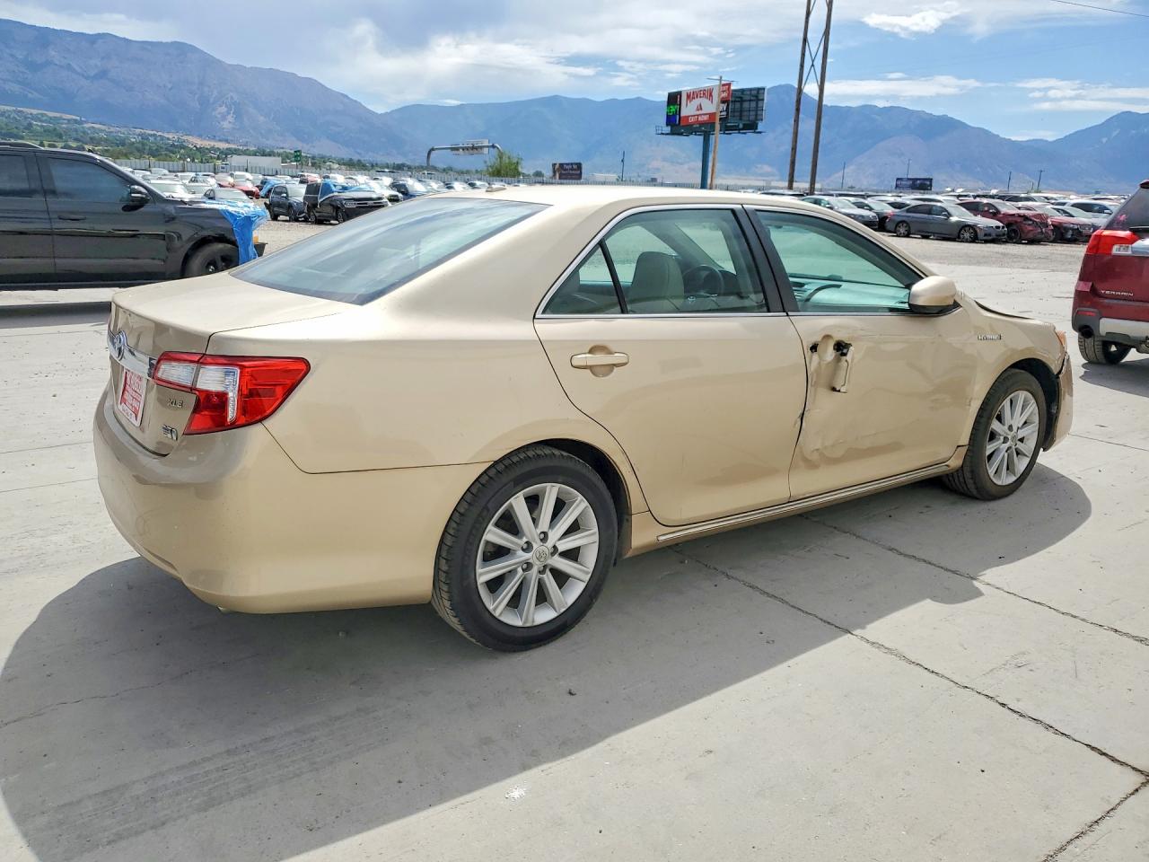2012 Toyota Camry Hybrid Xle Gold vin: 4T1BD1FK1CU035442