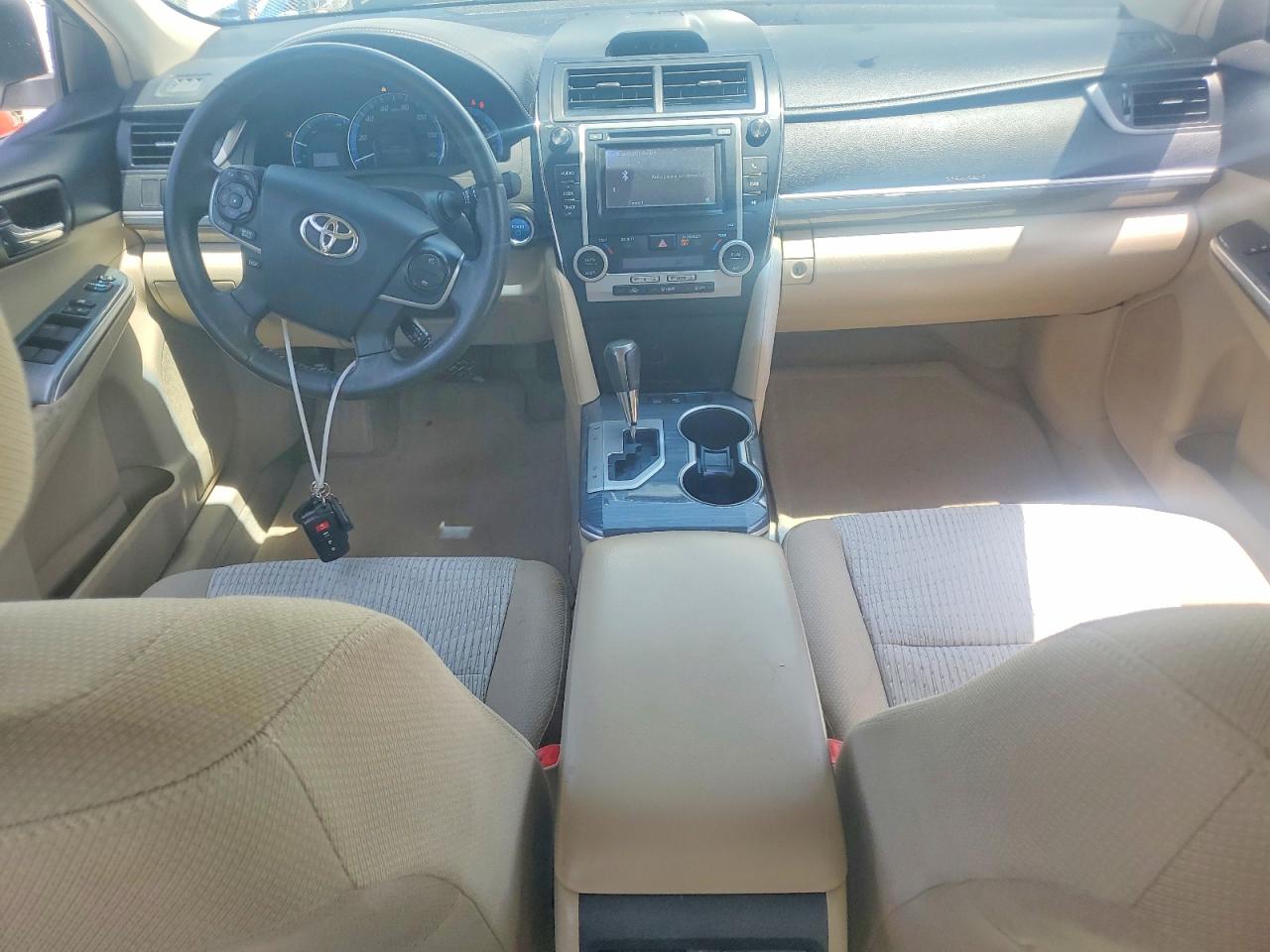 2012 Toyota Camry Hybrid Xle White vin: 4T1BD1FK1CU036154