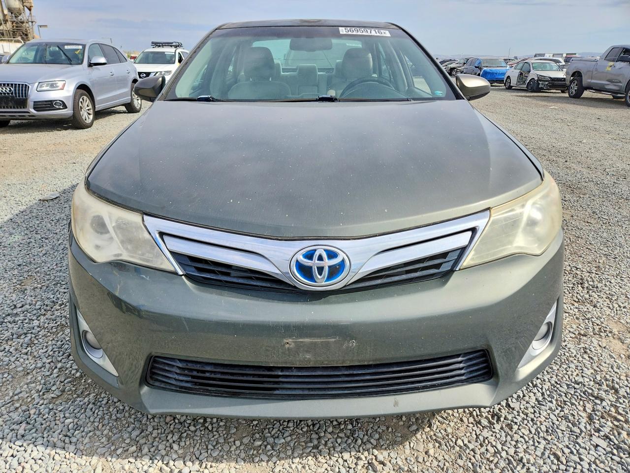 2012 Toyota Camry Hybrid Xle Green vin: 4T1BD1FK1CU037353