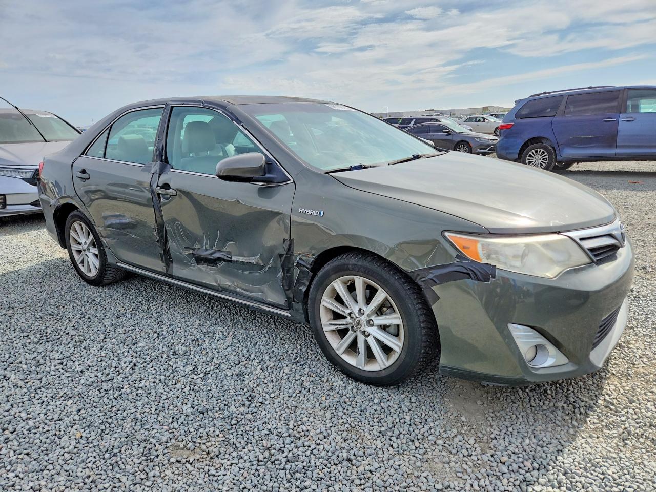 2012 Toyota Camry Hybrid Xle Green vin: 4T1BD1FK1CU037353