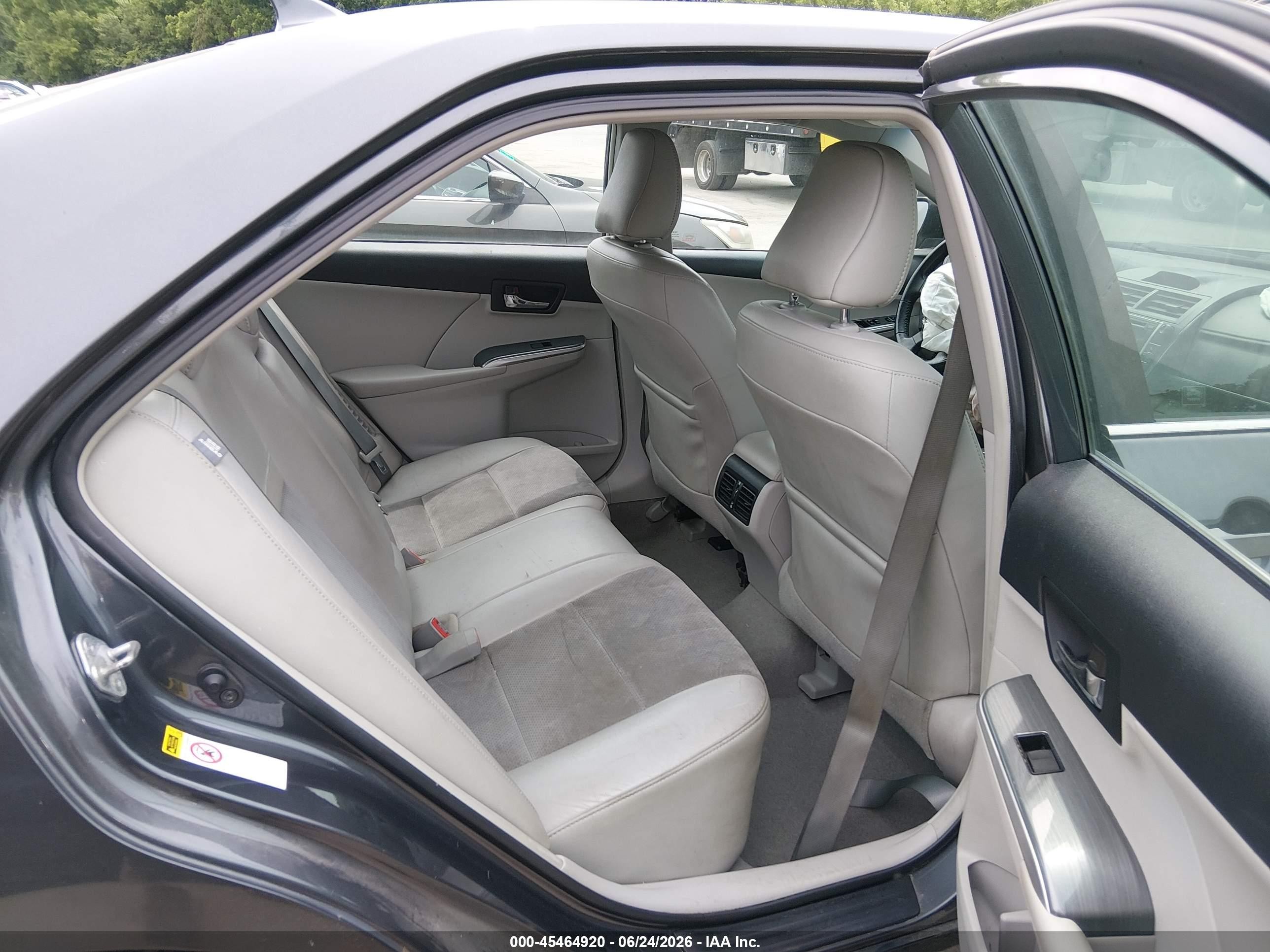 2012 Toyota Camry Hybrid Xle Серый vin: 4T1BD1FK1CU048272